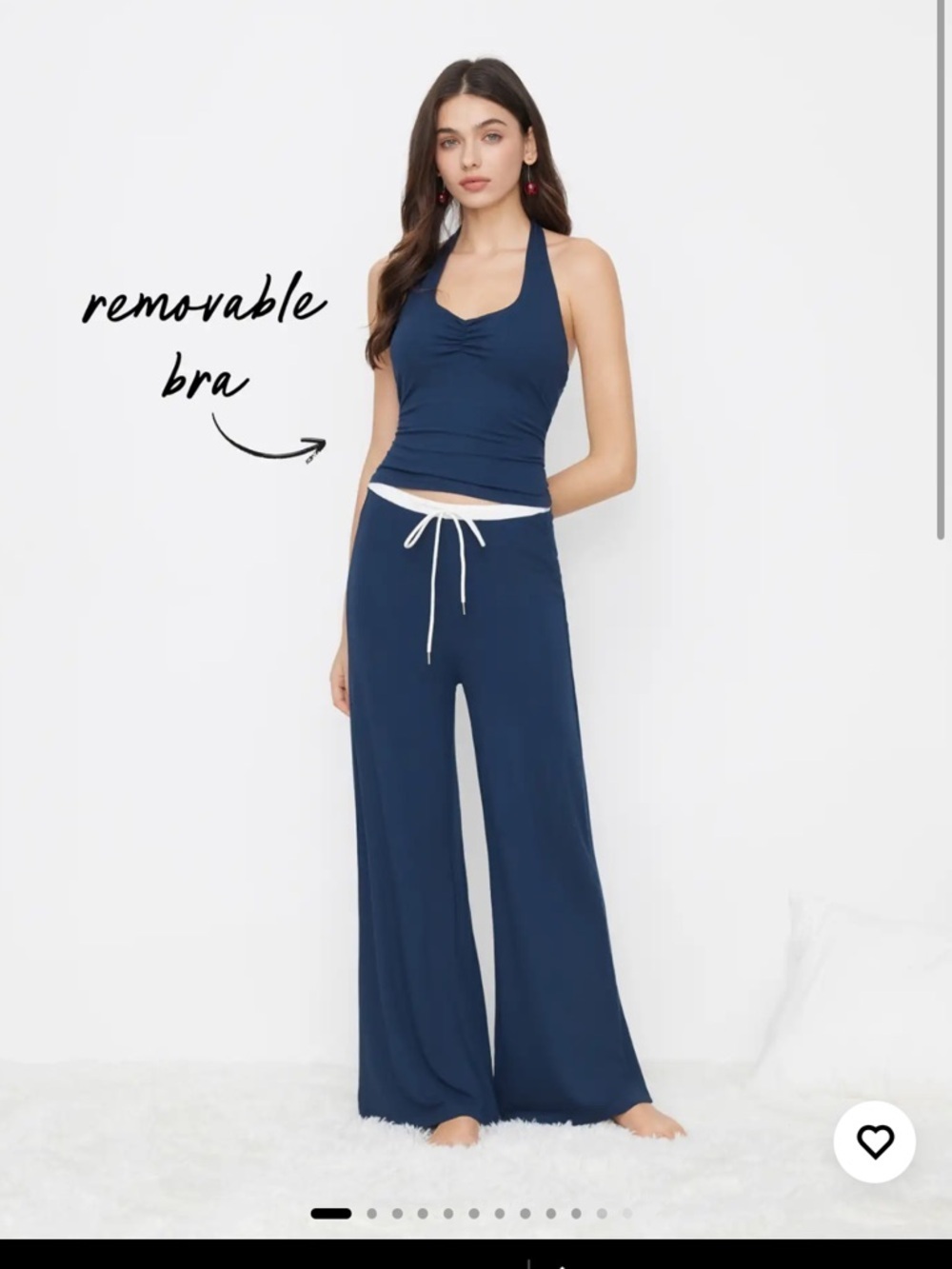 Cider Navy Loungewear Set NEW